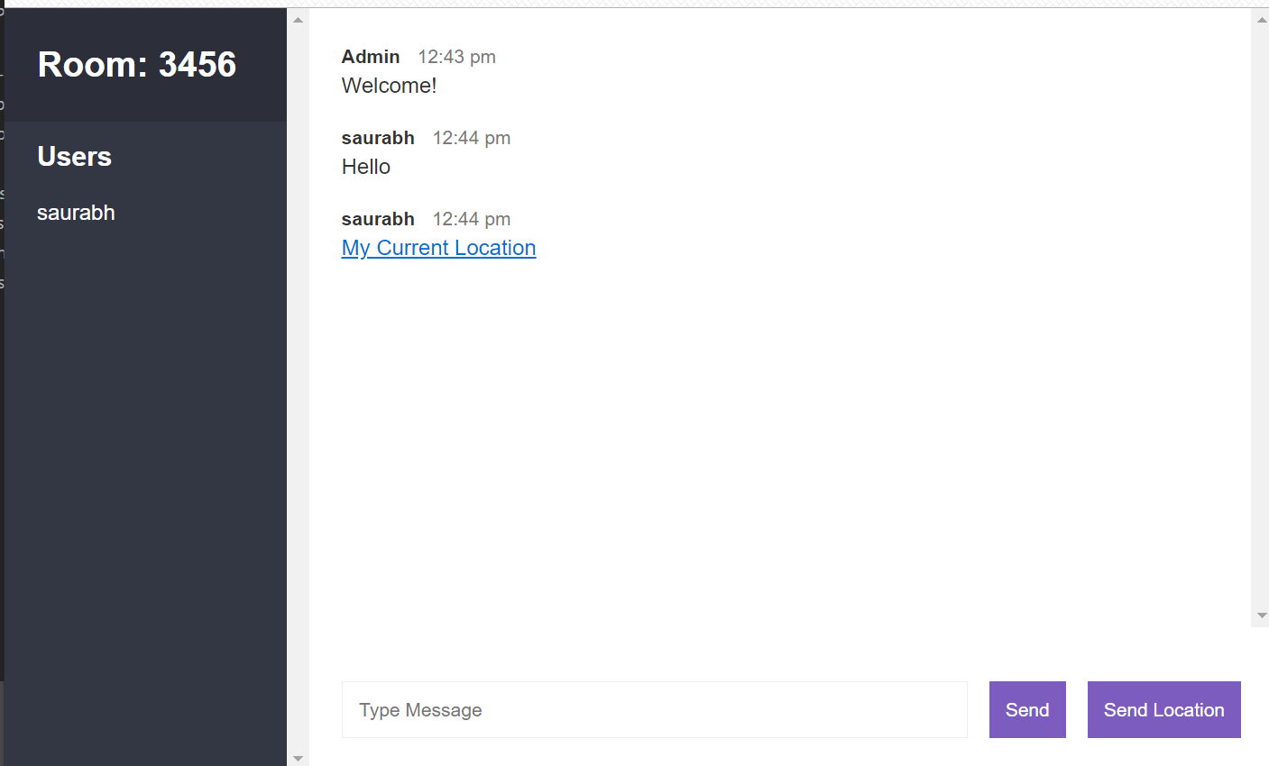 chat app