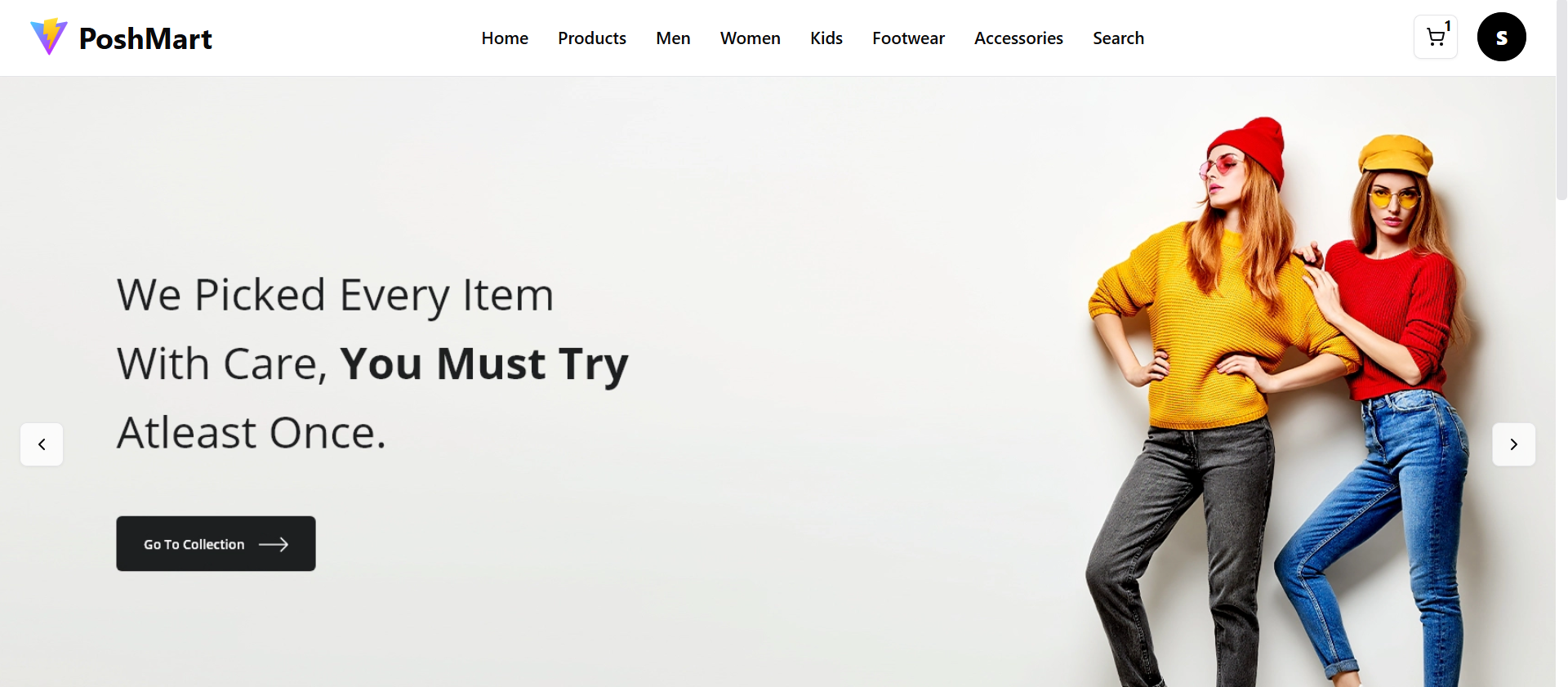 e-commerce app