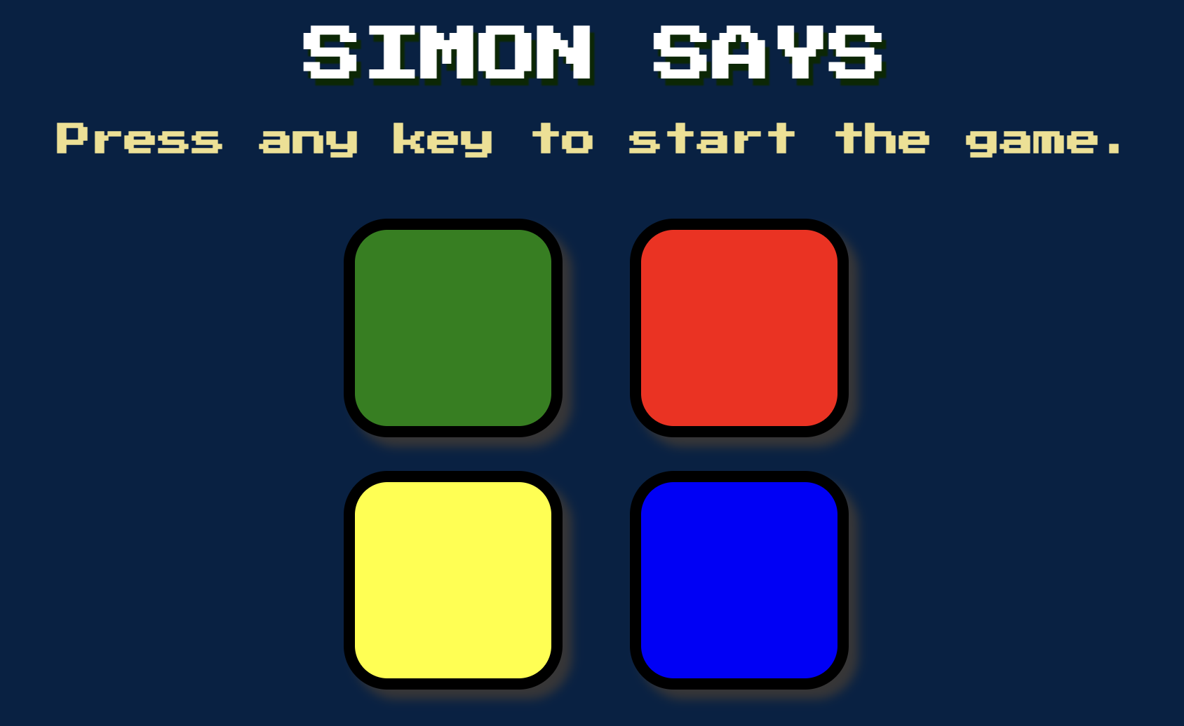 simon says game